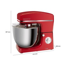 Multifunction food processor 10L 1500W Clatronic KM 3765 Red
