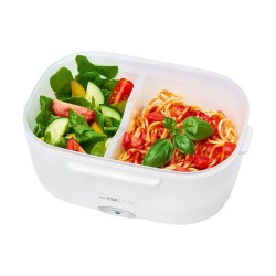 Electrically heated lunch box 220V Clatronic LB 3719 White/orange