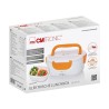 Electrically heated lunch box 220V Clatronic LB 3719 White/orange