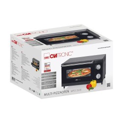 Mini pizza oven 12L Clatronic MPO 3520 Black