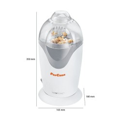 Machine à popcorn Clatronic PM 3635 Blanc
