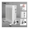 Radiateur bain d'huile 9R 2000W Clatronic RA 3736 Blanc