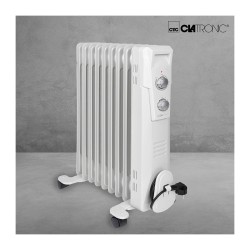 9R 2000W oil bath radiator Clatronic RA 3736 White