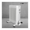 Radiateur bain d'huile 9R 2000W Clatronic RA 3736 Blanc