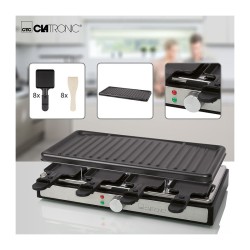 Raclette grill 8 persons Clatronic RG 3757 Black
