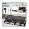 Raclette grill 8 persons Clatronic RG 3757 Black