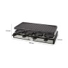 Raclette gril 8 personnes Clatronic RG 3757 Noir