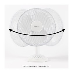 Table fan 30cm Clatronic VL 3602 White