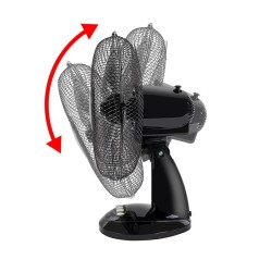 Ventilateur de table 30cm Clatronic VL 3602 Noir