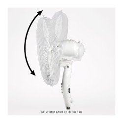 Ventilateur sur pied 40cm Clatronic VL 3603S Blanc