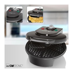 Waffle iron Clatronic WA 3491 Black