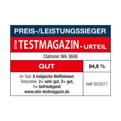 Gaufrier Clatronic WA 3606