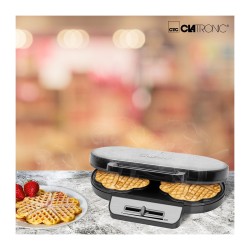 2-plate waffle iron Caltronic WA 3745 Black