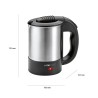 Travel kettle 0.5L 1000W Clatronic WKR 3624