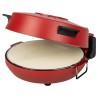 Machine à Pizza 1200W rouge Clatronic PM3787-Rouge