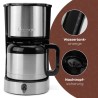 Thermos coffee maker 1,2L Clatronic KA3805-Inox/Black
