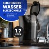 Bouilloire 1,7L 2200W Noir Clatronic WK3819-Noir