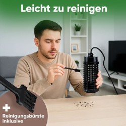 Lampe anti-insectes Noir Clatronic ISL3823-Noir