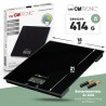 Balance de cuisine en verre Noir Clatronic  KW3820-Noir
