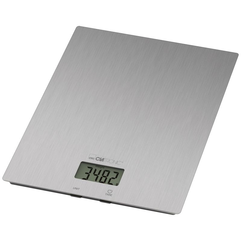 Clatronic KW3821-Inox stainless steel kitchen scale