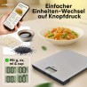 Clatronic KW3821-Inox stainless steel kitchen scale