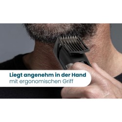 Tondeuse à barbe et cheveux sans fil Noir Clatronic HSM/R3827-Noir