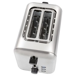 Grille-pain 2 fentes Acier inoxydable Clatronic TA3822-Inox