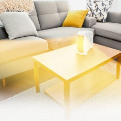 Chauffage soufflant Clatronic HL3838-Blanc