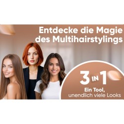 Brosse à boucler à air chaud Clatronic HAS3818-Noir