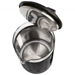 Bouilloire en verre noir 1,7L Clatronic WK3837G-Noir