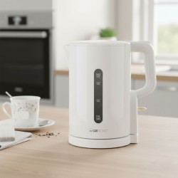Bouilloire 1L 900W Blanc Clatronic WK3834-Blanc