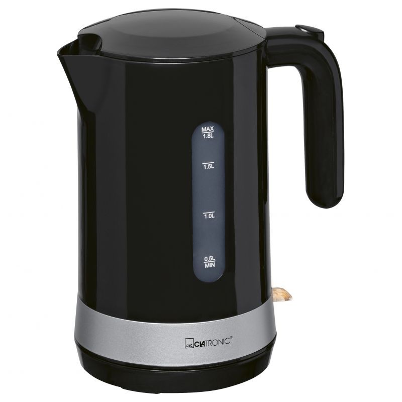 Bouilloire électrique 1,8L 2200W Noir Clatronic WK3840-Noir