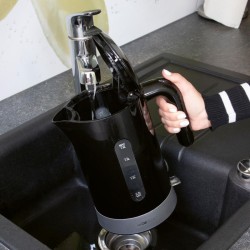 Bouilloire électrique 1,8L 2200W Noir Clatronic WK3840-Noir