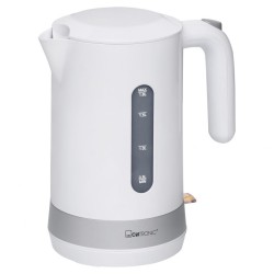 Bouilloire électrique 1,8L 2200W Blanc Clatronic WK3840-Blanc