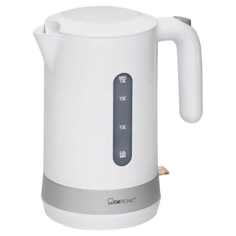 Bouilloire électrique 1,8L 2200W Blanc Clatronic WK3840-Blanc