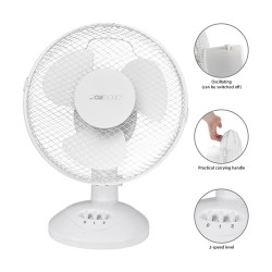 Table fan 23cm Clatronic VL 3601 White