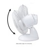 Ventilateur de table 23cm Clatronic VL 3601 Blanc