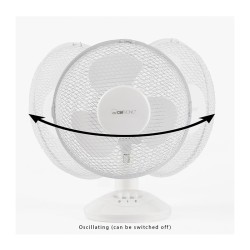 Table fan 23cm Clatronic VL 3601 White