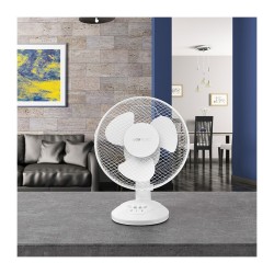 Ventilateur de table 23cm Clatronic VL 3601 Blanc
