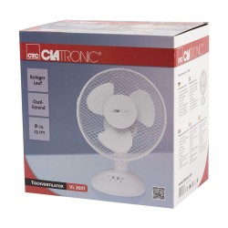 Table fan 23cm Clatronic VL 3601 White