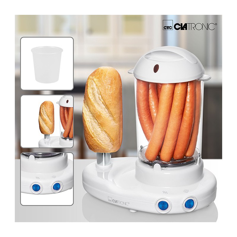 Clatronic HDM 3420 Macchina per Hot Dog : : Casa e cucina