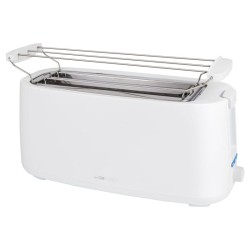 Toaster 2 slots 1400W White Clatronic TA3802-White