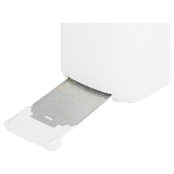 Grille pain 2 fentes 1400W Blanc Clatronic TA3802-Blanc