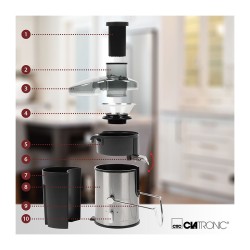 Juicer 1.5l 400W Clatronic AE 3666 Black