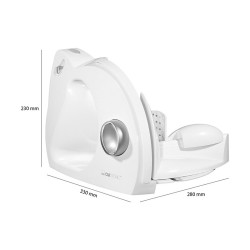 Trancheuse Clatronic AS 2958 Blanc