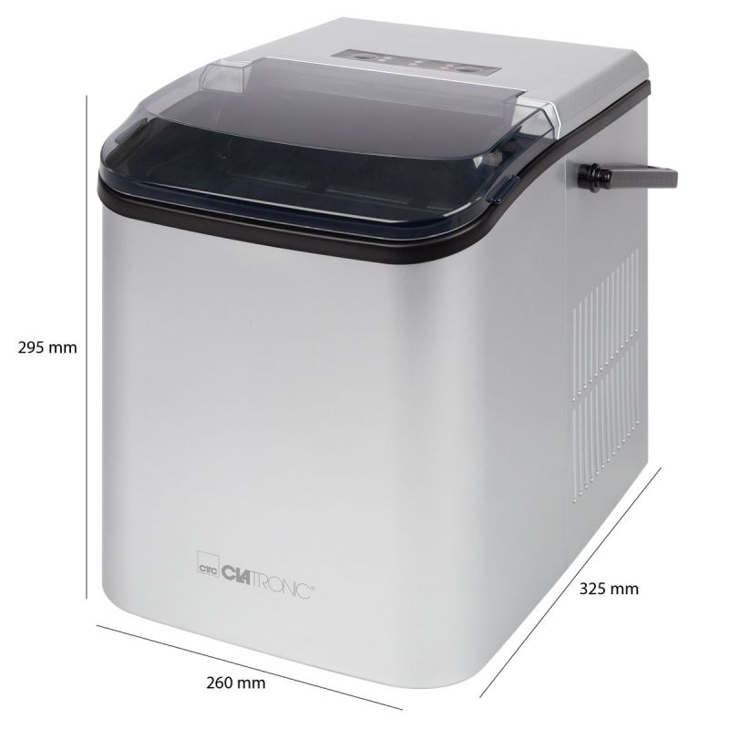 Ice cube maker with LED display 1,5L 12KG Clatronic EWB 3785