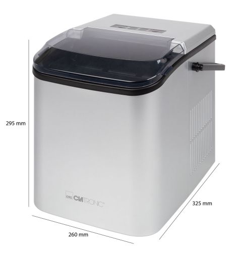 Ice cube maker with LED display 1,5L 12KG Clatronic EWB 3785
