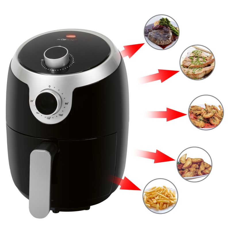 Friteuse sans huile à air chaud 1,8L Clatronic FR3769 H Noir