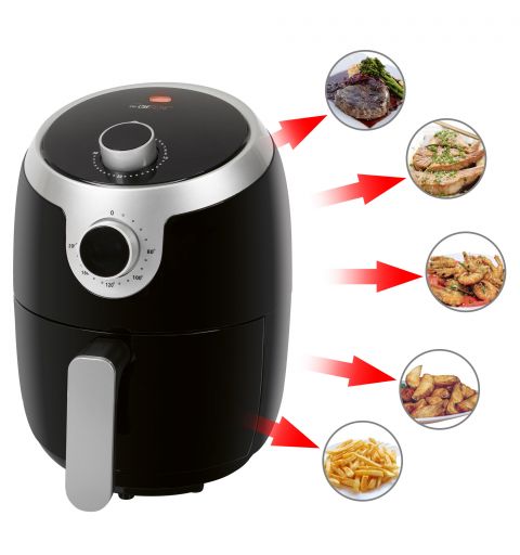 Friteuse sans huile à air chaud 1,8L Clatronic FR3769 H Noir