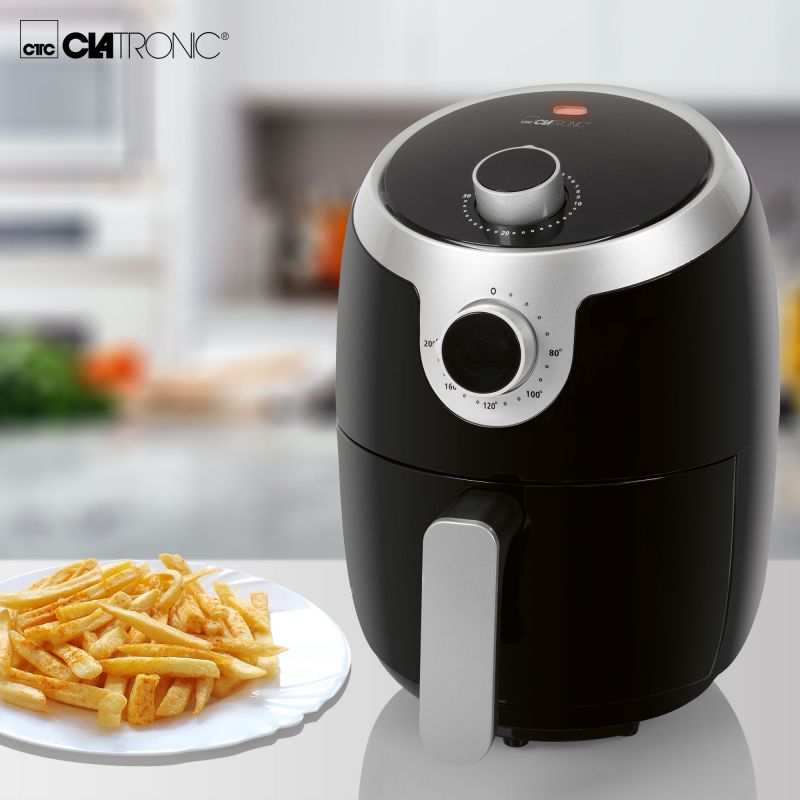 Friteuse sans huile à air chaud 1,8L Clatronic FR3769 H Noir